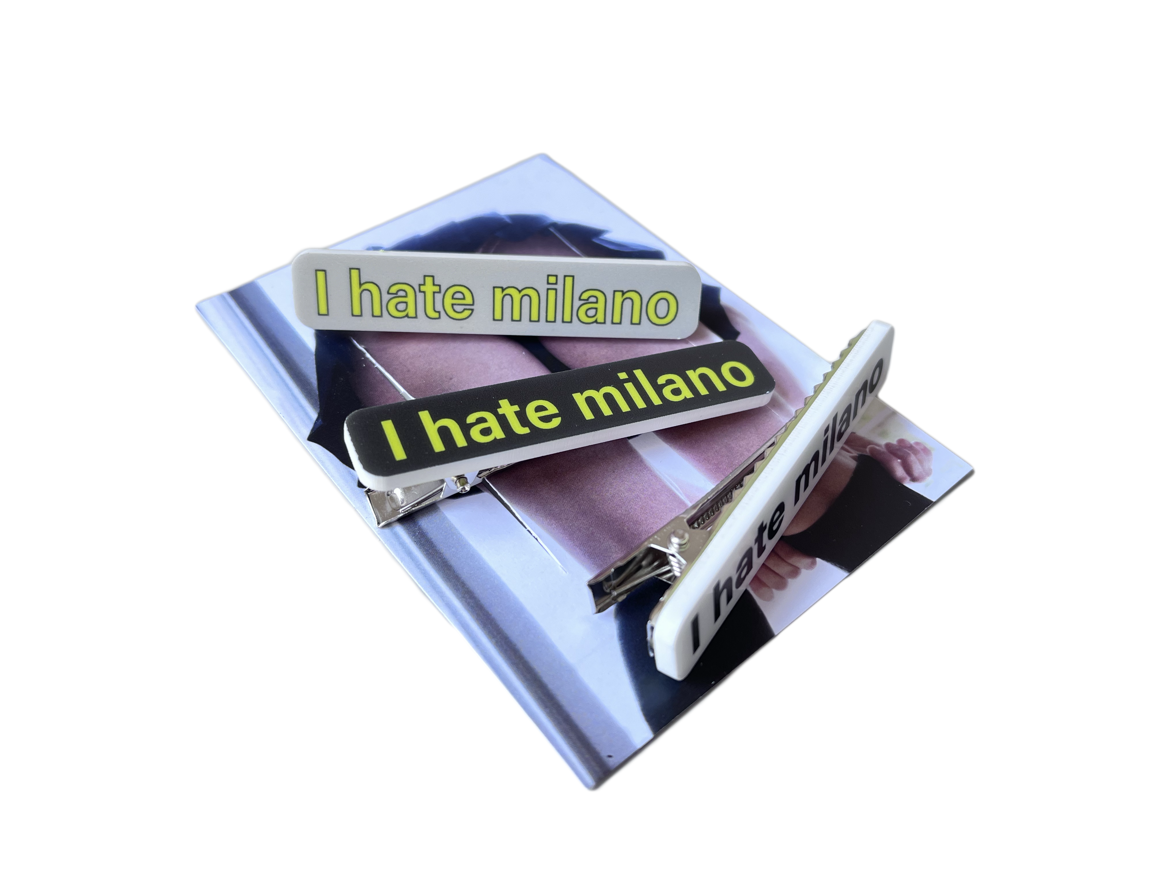 Motel Cecil / I HATE MILANO Hair clips pack x3